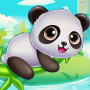 Panda caretaker pet salon game icon