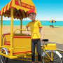Beach Ice Cream Delivery icon