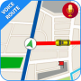 Gratis GPS Mapas de voz Navegación y Dirección de conducción icon