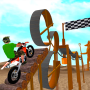 Mega Rampa Faixas impossíveis Jogo Stunt Bike 3D Novo icon