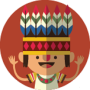 Salto indiano icon