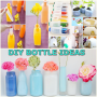 Ideas de arte de botellas de bricolaje icon