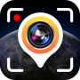 Câmera GPS: Mapa de localização de fotos icon