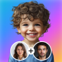 Generador de caras de bebé del futuro de IA icon