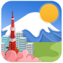 Météo de style japonais aujourdhui icon