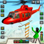 Juego de rescate de vacas en helicóptero, icon