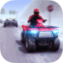 ATV Quad Bike Frozen Highway