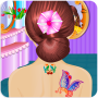 Hair style salon girls games