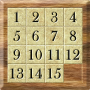 15 Puzzle Wooden Free