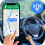 Voz Navegación GPS Mapa en vivo icon