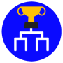 Turniej · Producent - Stwórz tabelę meczów sportowych · grę karcianą icon