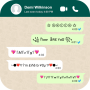 Estilos de chat Fuentes para Whatsapp icon