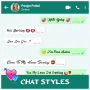 Chat Estilo: Fuente y teclado icon