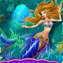 Mermaid queen - dressup game