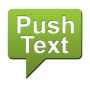 Texto push icon